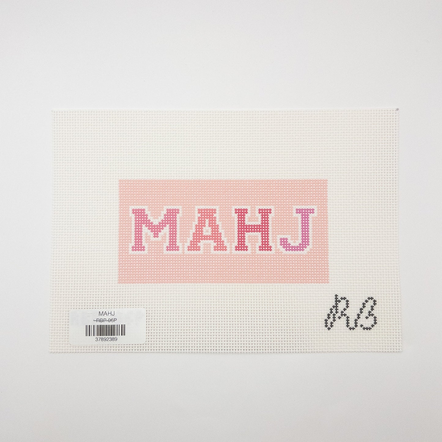 Mahj Needlepoint Canvas - Summertide Stitchery - Rachel Barri Designs