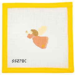 Angel Needlepoint Canvas - Summertide Stitchery - Stitch Style Needlepoint