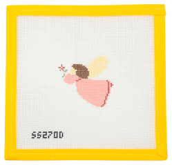 Angel Needlepoint Canvas - Summertide Stitchery - Stitch Style Needlepoint