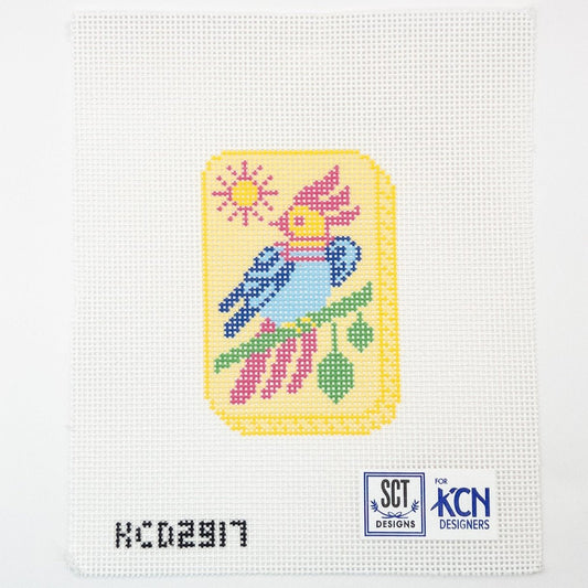Bird Bam Needlepoint Canvas - Summertide Stitchery - SCT Designs