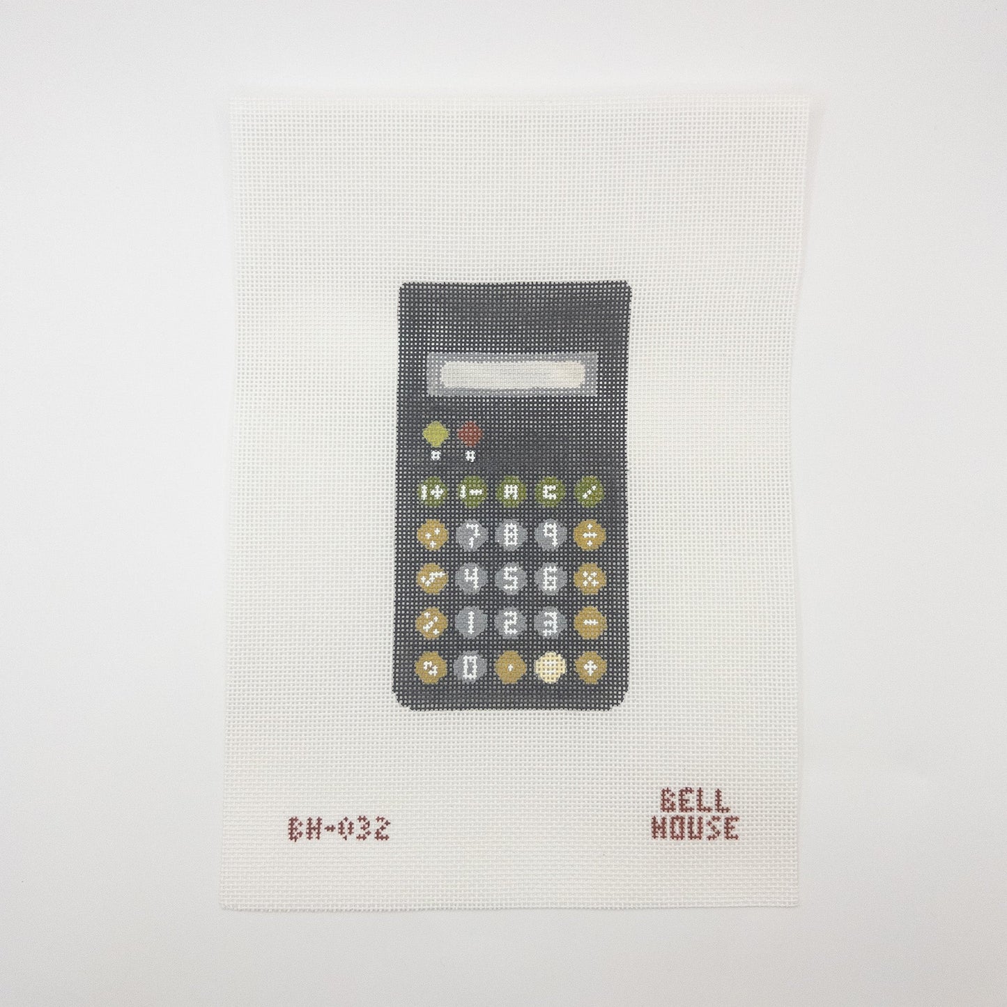 Calculator Needlepoint Canvas - Summertide Stitchery - Bell House Designs