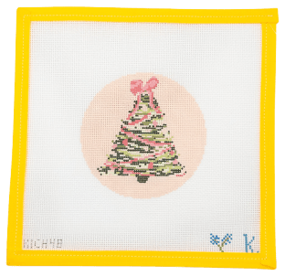 Christmas Tree Ornament Needlepoint Canvas - Summertide Stitchery - Kay Irby