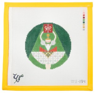 Clara Needlepoint Canvas - Summertide Stitchery - Wipstitch Needleworks