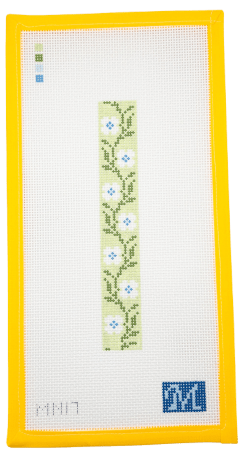 Daisy Fob Needlepoint Canvas - Summertide Stitchery - Maura Nolan Designs