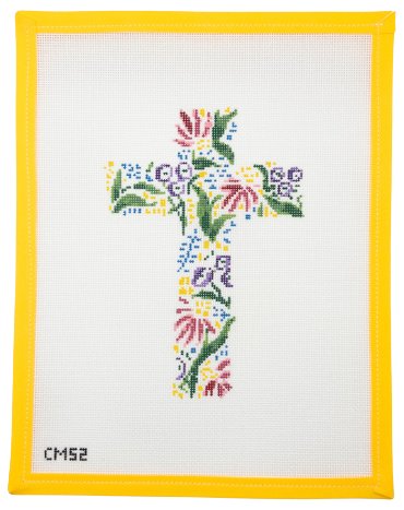 Floral Cross - Summertide Stitchery - Camilla Moss
