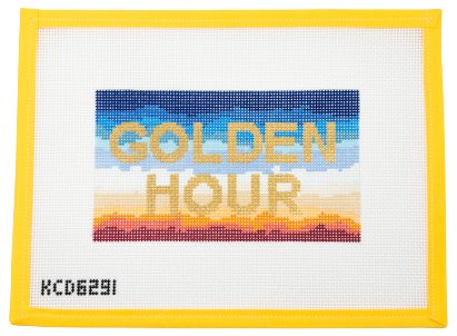 Golden Hour Needlepoint Canvas - Summertide Stitchery - Stitch-Its
