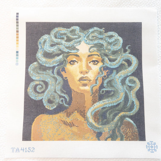 Medusa Needlepoint Canvas - Summertide Stitchery - Thorn Alexander
