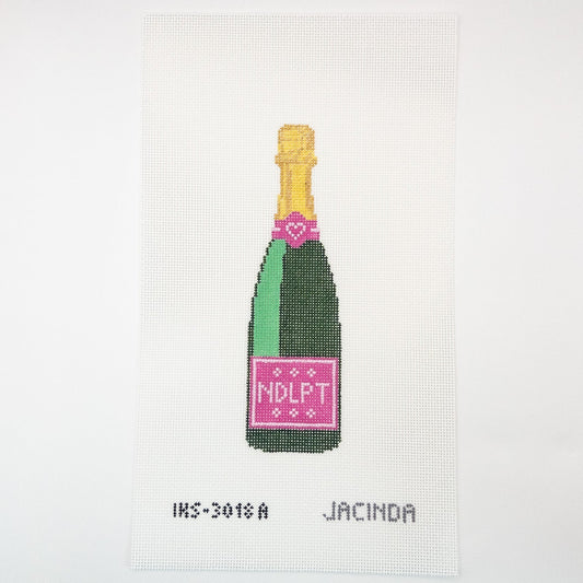 NDLPT Champs Needlepoint Canvas - Summertide Stitchery - Initial K Studio