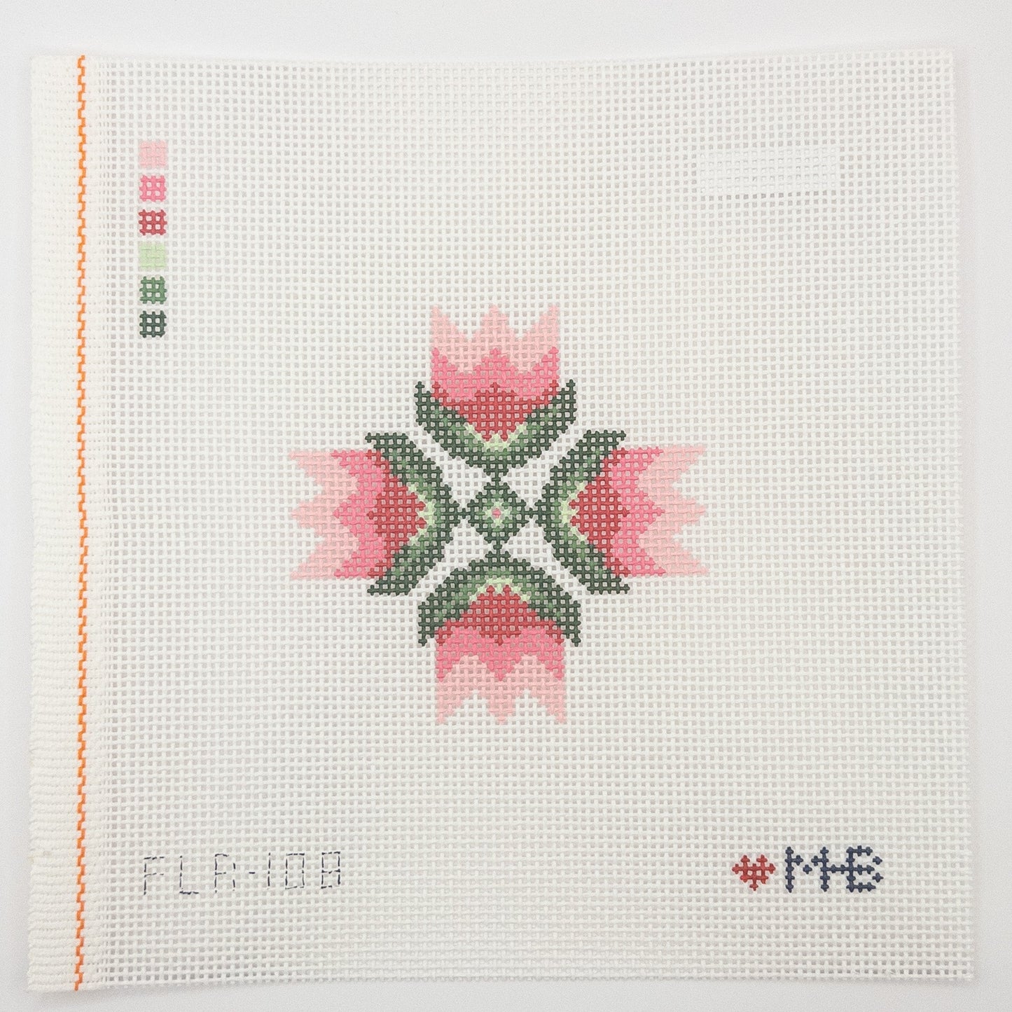 Ombre Tulips Needlepoint Canvas - Summertide Stitchery - LoveMHB Studio
