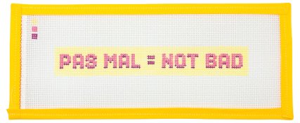 Pas Mal Needlepoint Canvas - Summertide Stitchery - TEW Designs