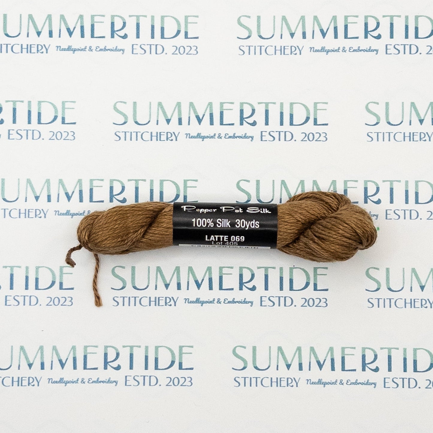 Pepper Pot Silk 069 Latte - Summertide Stitchery - Planet Earth Fibers