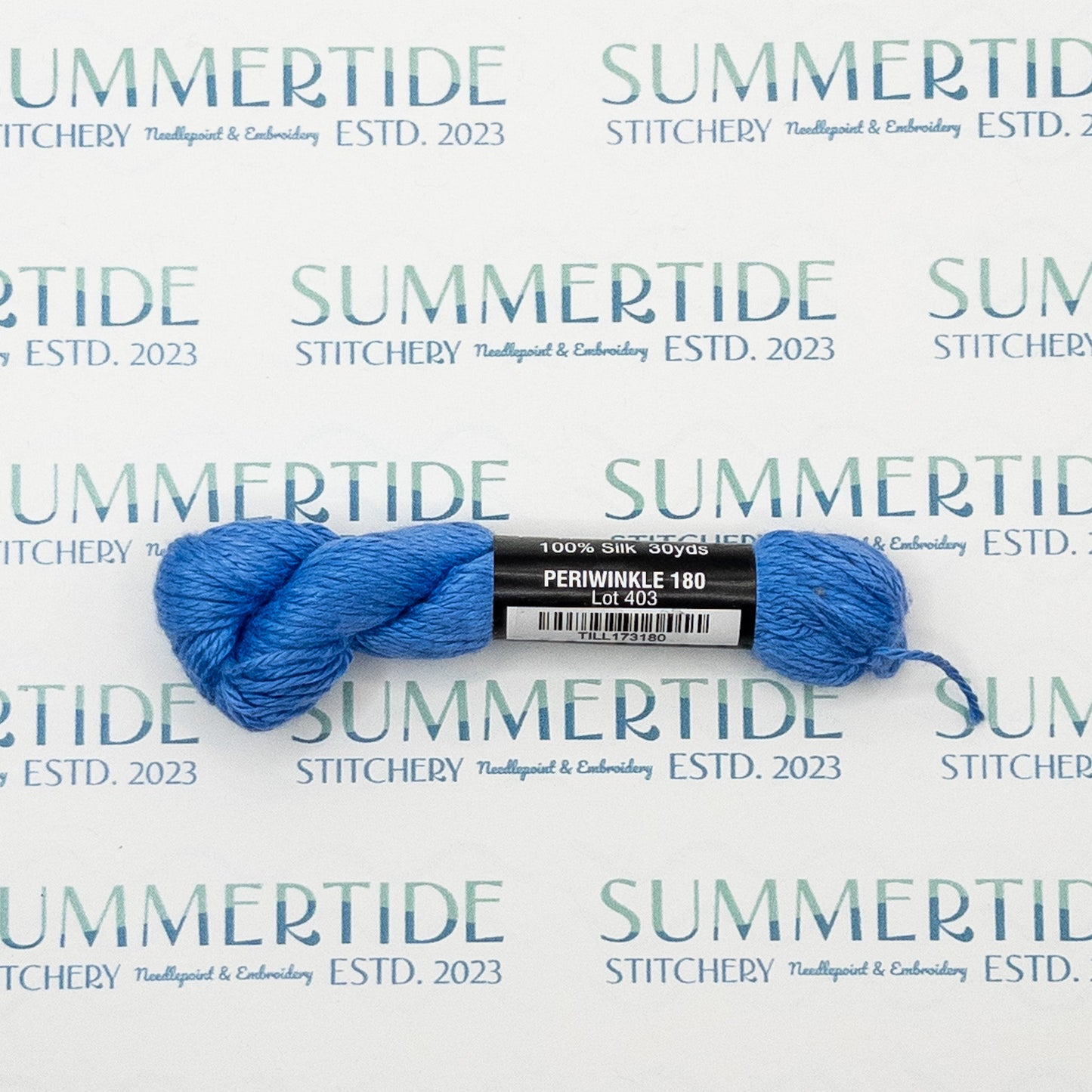 Pepper Pot Silk 180 Periwinkle - Summertide Stitchery - Planet Earth Fibers