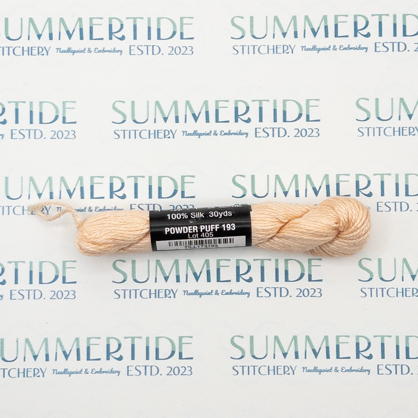 Pepper Pot Silk 193 Powder Puff - Summertide Stitchery - Planet Earth Fibers