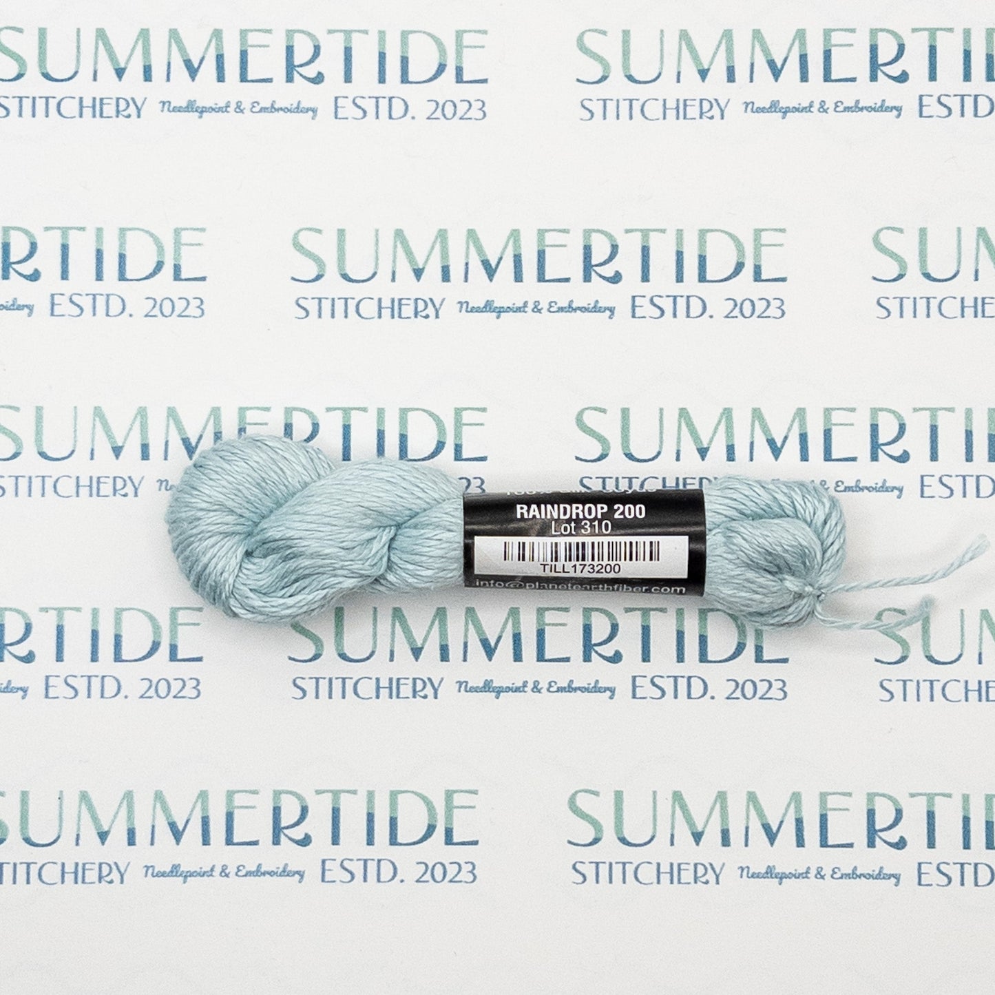 Pepper Pot Silk 200 Raindrop - Summertide Stitchery - Planet Earth Fibers