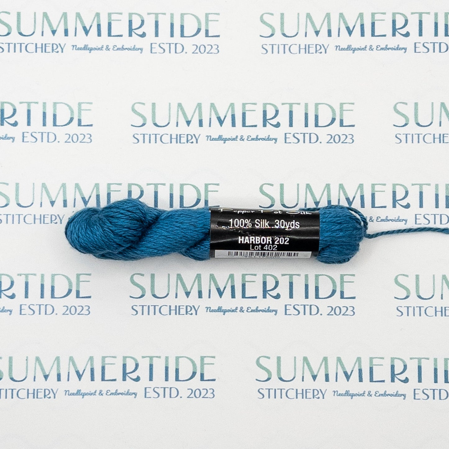 Pepper Pot Silk 202 Harbor - Summertide Stitchery - Planet Earth Fibers