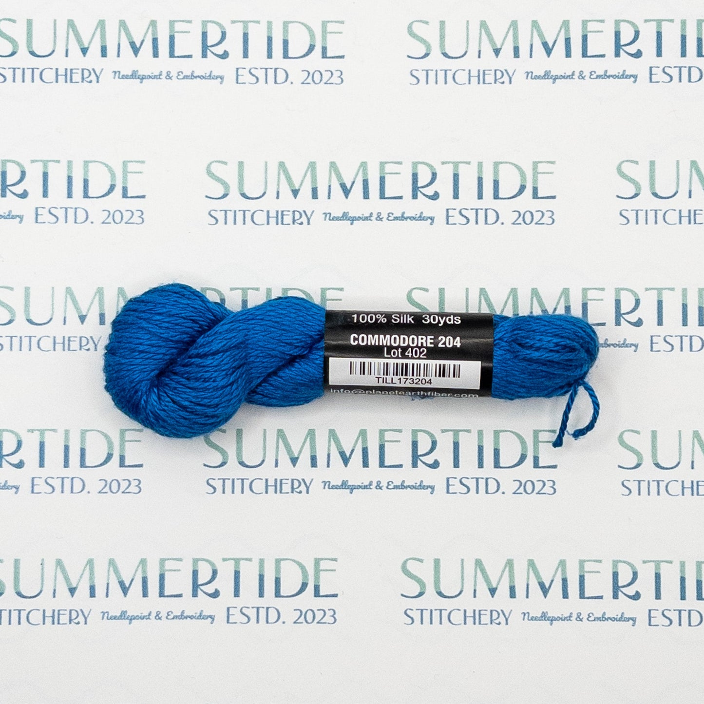 Pepper Pot Silk 204 Commodore - Summertide Stitchery - Planet Earth Fibers