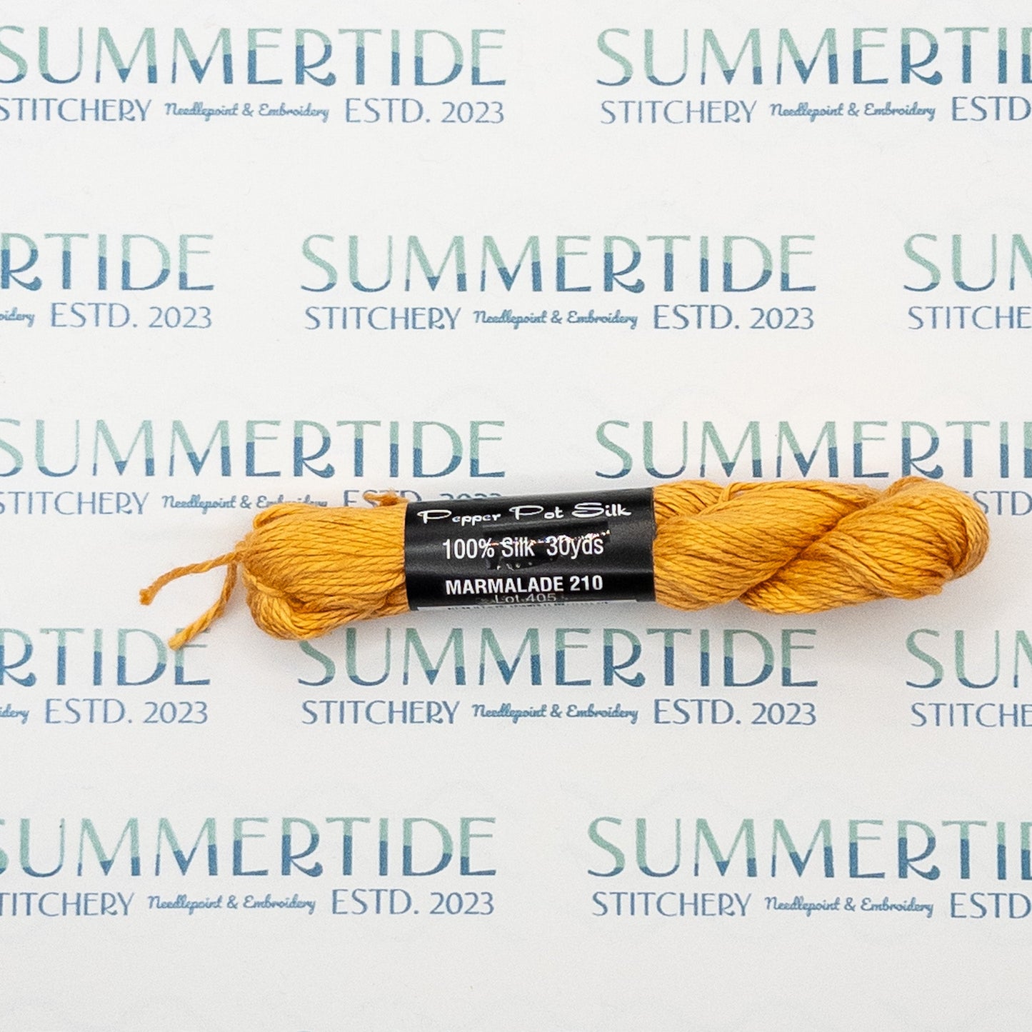 Pepper Pot Silk 210 Marmalade - Summertide Stitchery - Planet Earth Fibers