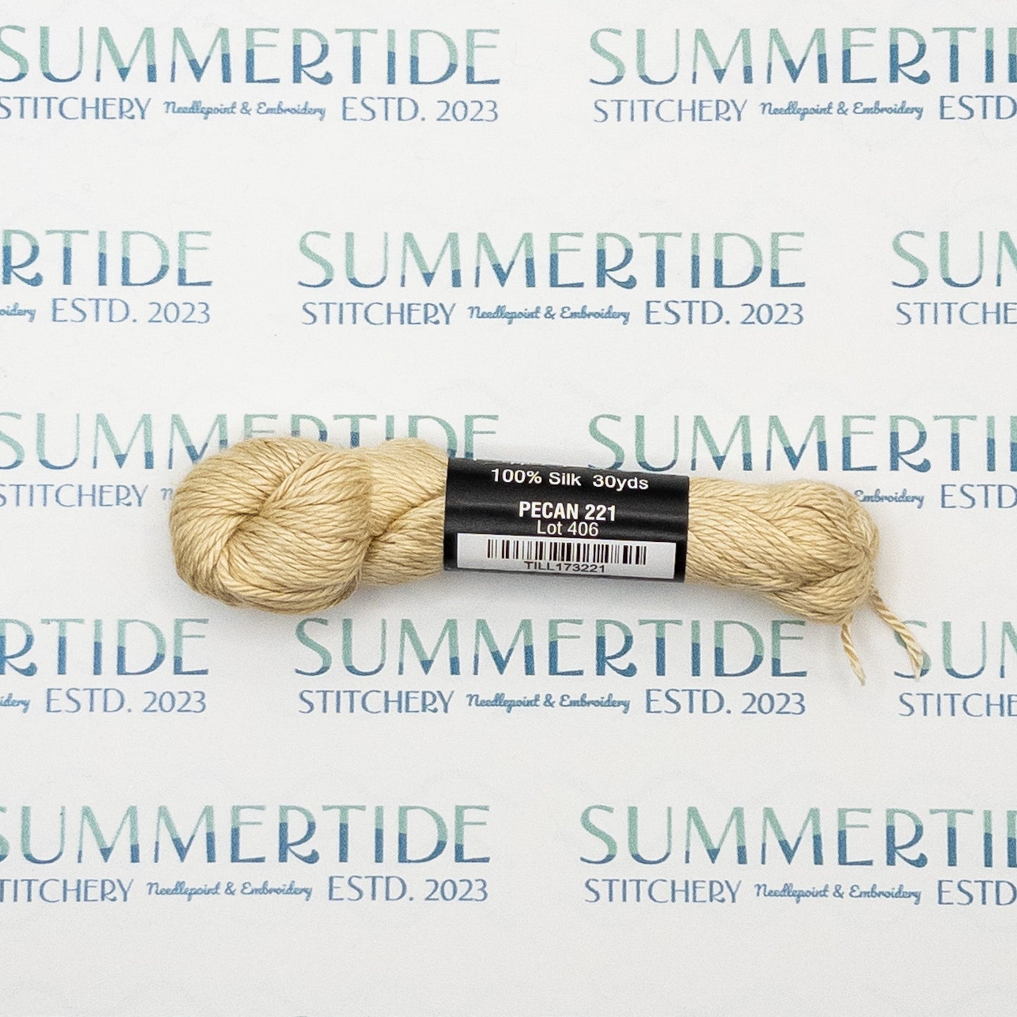 Pepper Pot Silk 221 Pecan - Summertide Stitchery - Planet Earth Fibers