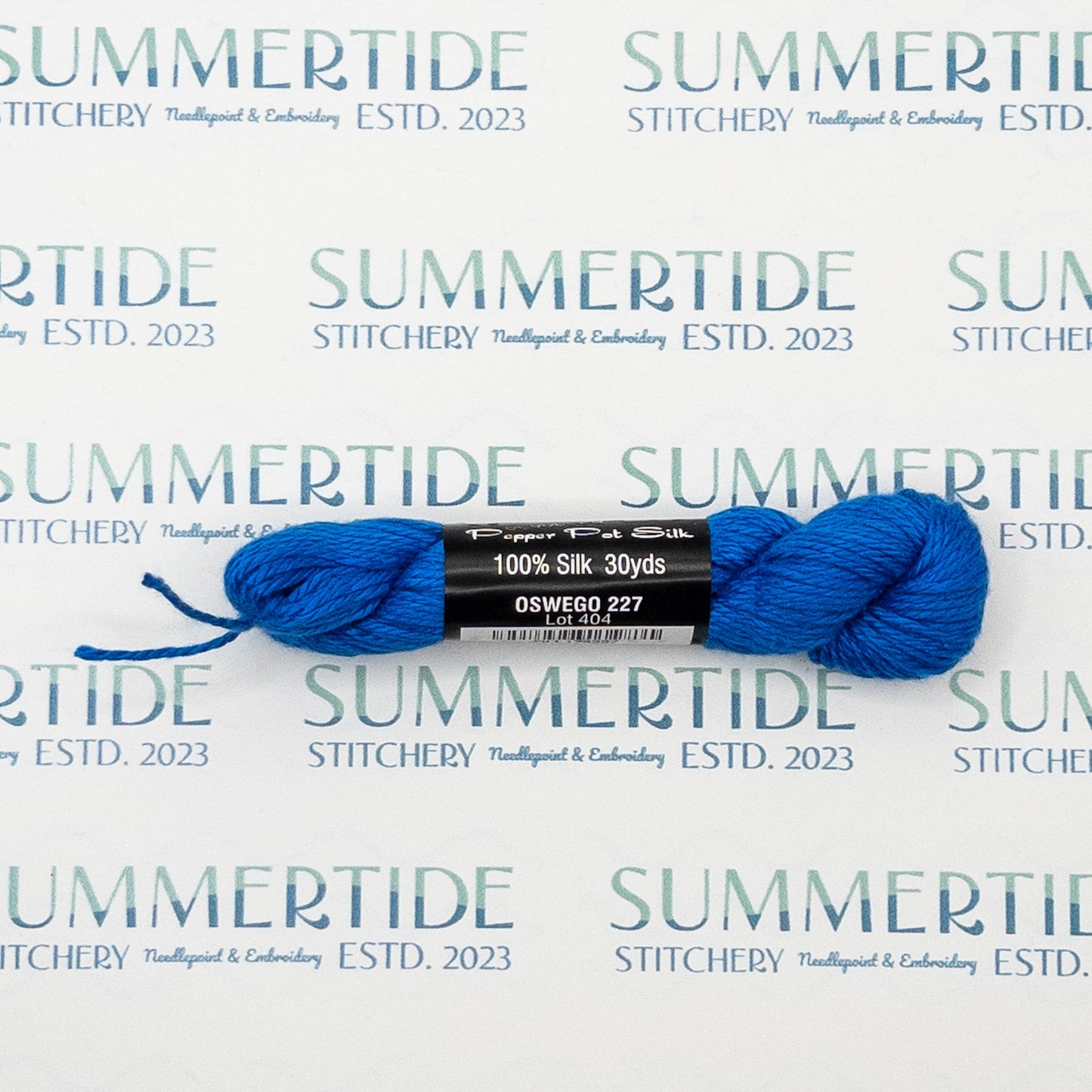 Pepper Pot Silk 227 Oswego - Summertide Stitchery - Planet Earth Fibers