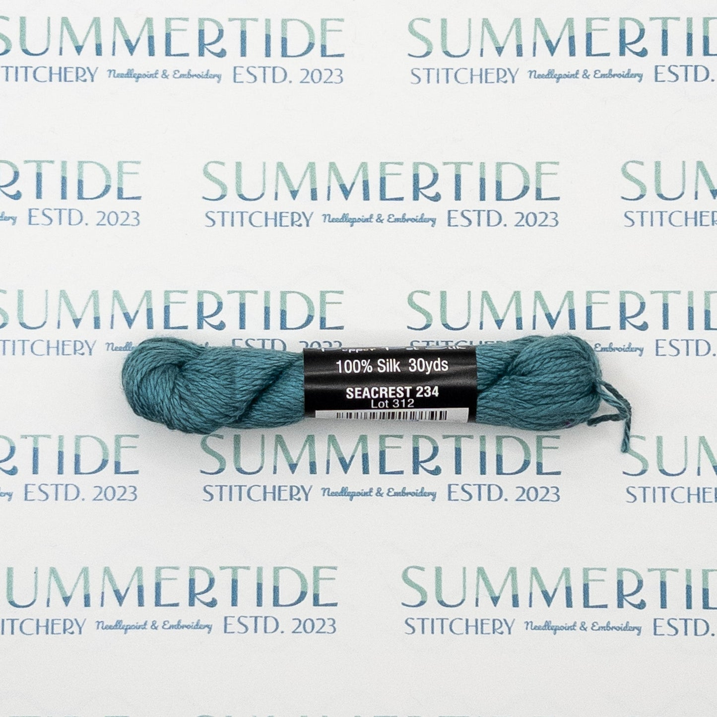 Pepper Pot Silk 234 Sea Crest - Summertide Stitchery - Planet Earth Fibers