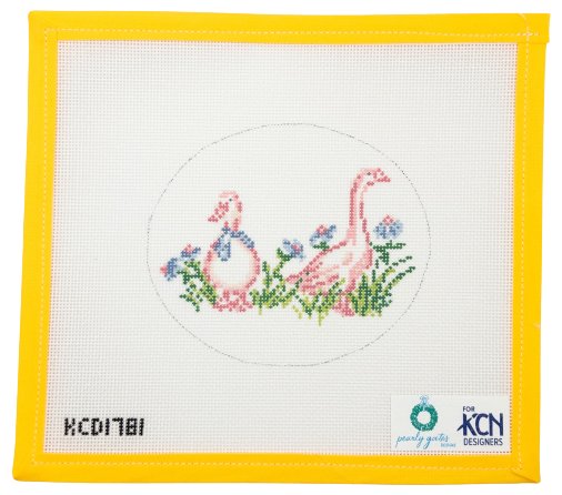 Pink Goose - Summertide Stitchery - Pearly Gates Designs