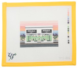 Prada Marfa Needlepoint Canvas - Summertide Stitchery - Wipstitch Needleworks