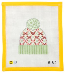 Red Bow Beanie - Summertide Stitchery - Lauren Bloch Designs