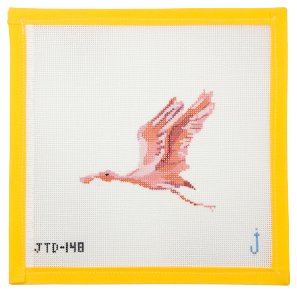 Roseate Spoonbill - Summertide Stitchery - Jessica Tongel Designs