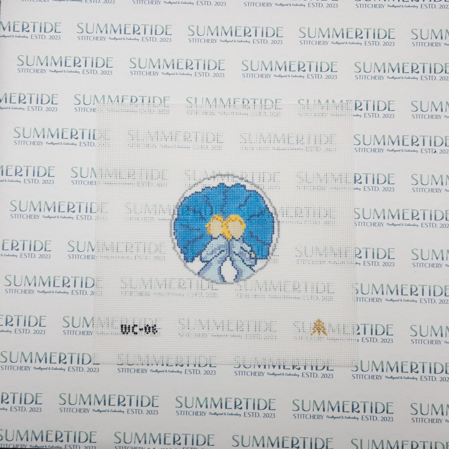 Sisters, Sisters Needlepoint Canvas - Summertide Stitchery - Evergreen Needlepoint