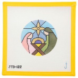 Stained Glass Nativity - Summertide Stitchery - Jessica Tongel Designs