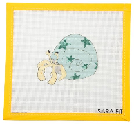 Star Shell Hermit Crab - Summertide Stitchery - Sara Fitz
