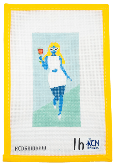 Summer Weather Needlepoint Canvas - Summertide Stitchery - Lo Harris