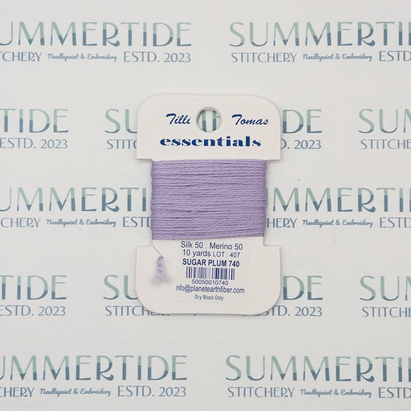 Tilli Tomas Essentials 740 Sugar Plum - Summertide Stitchery - Planet Earth Fibers