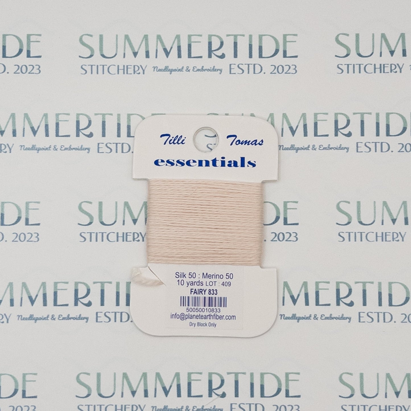 Tilli Tomas Essentials 833 Fairy - Summertide Stitchery - Planet Earth Fibers