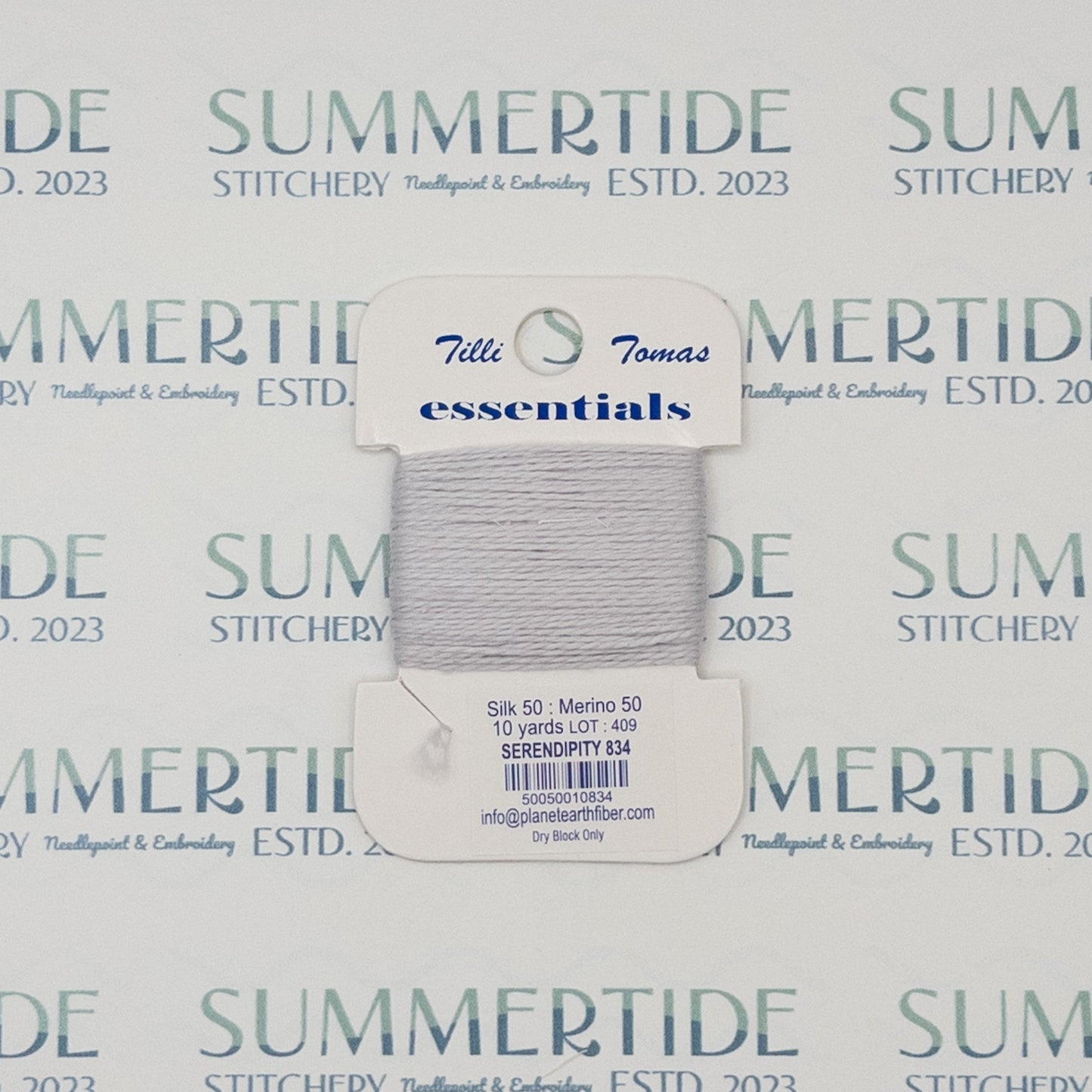 Tilli Tomas Essentials 834 Serendipity - Summertide Stitchery - Planet Earth Fibers