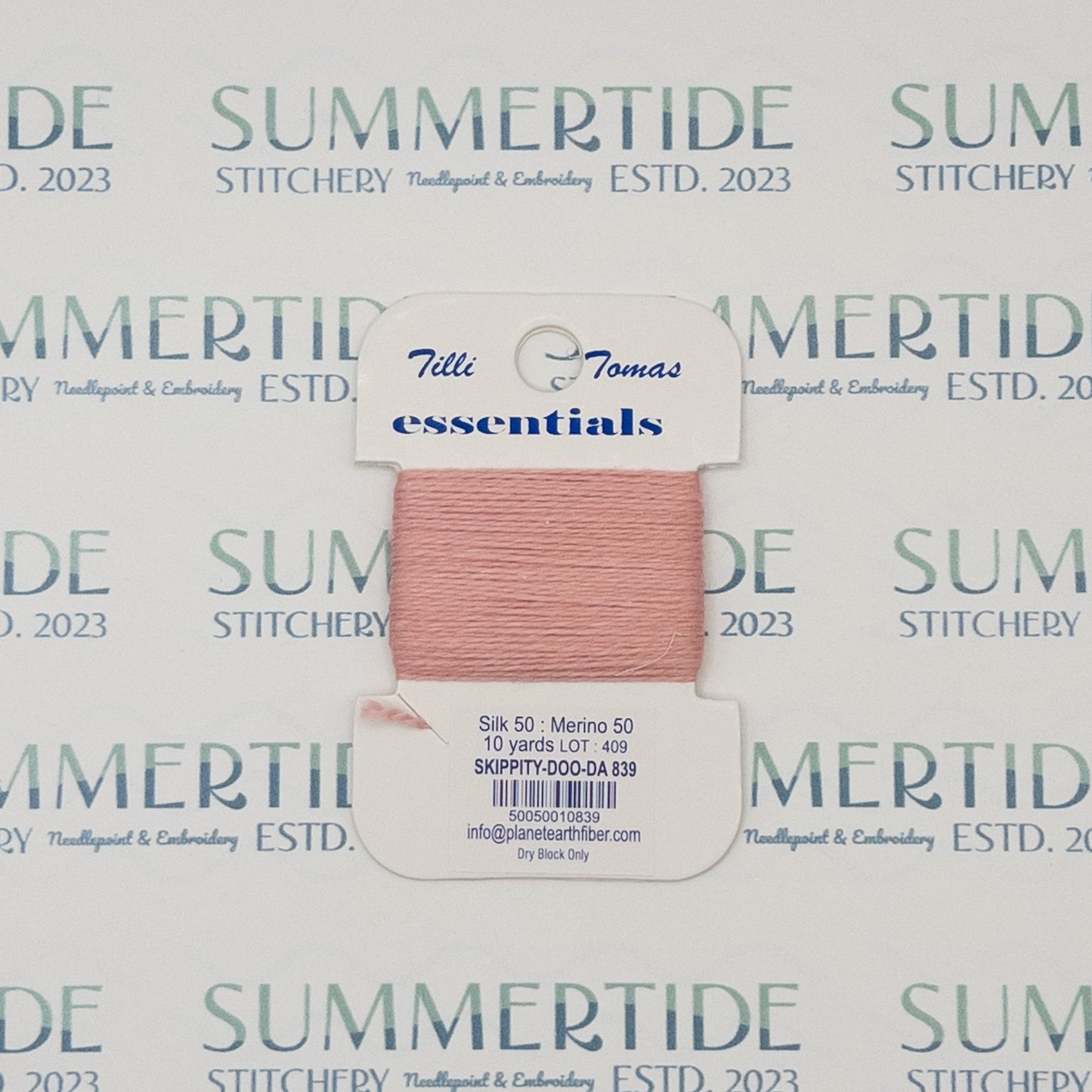 Tilli Tomas Essentials 839 Skippity - Doo - Da - Summertide Stitchery - Planet Earth Fibers