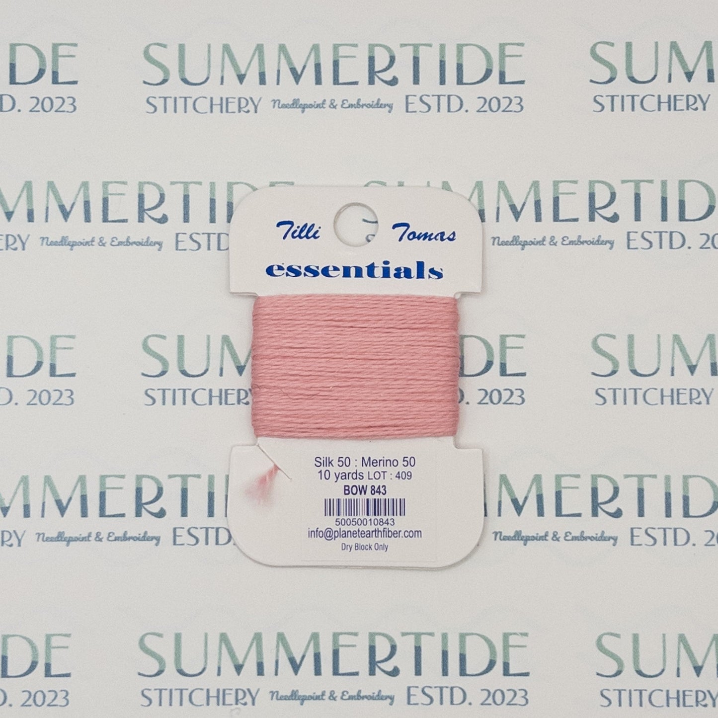 Tilli Tomas Essentials 843 Bow - Summertide Stitchery - Planet Earth Fibers