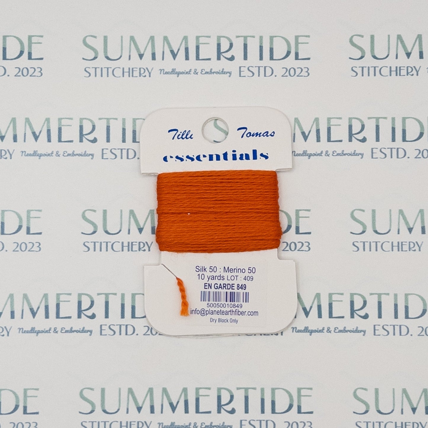 Tilli Tomas Essentials 849 En Garde - Summertide Stitchery - Planet Earth Fibers