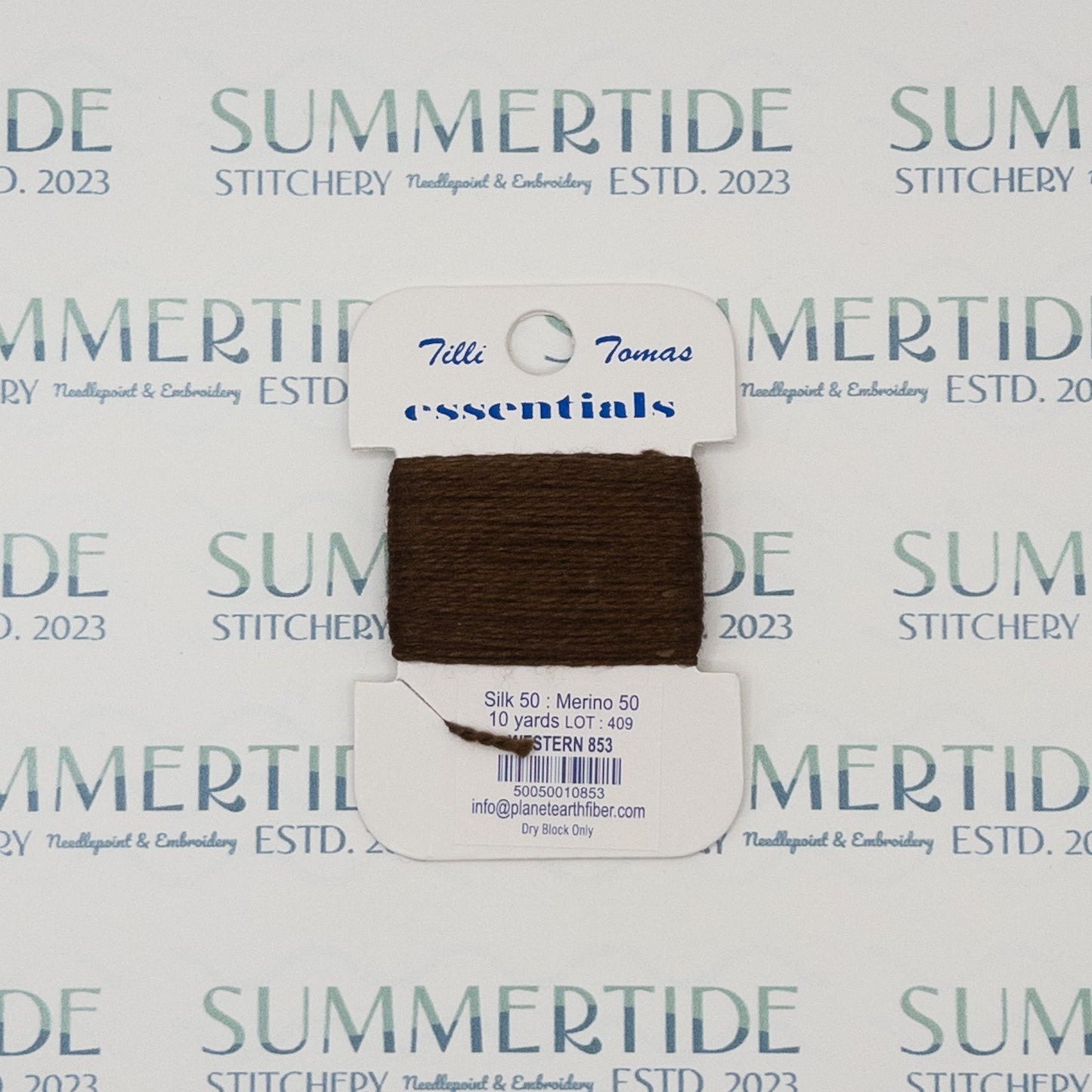 Tilli Tomas Essentials 853 Western - Summertide Stitchery - Planet Earth Fibers