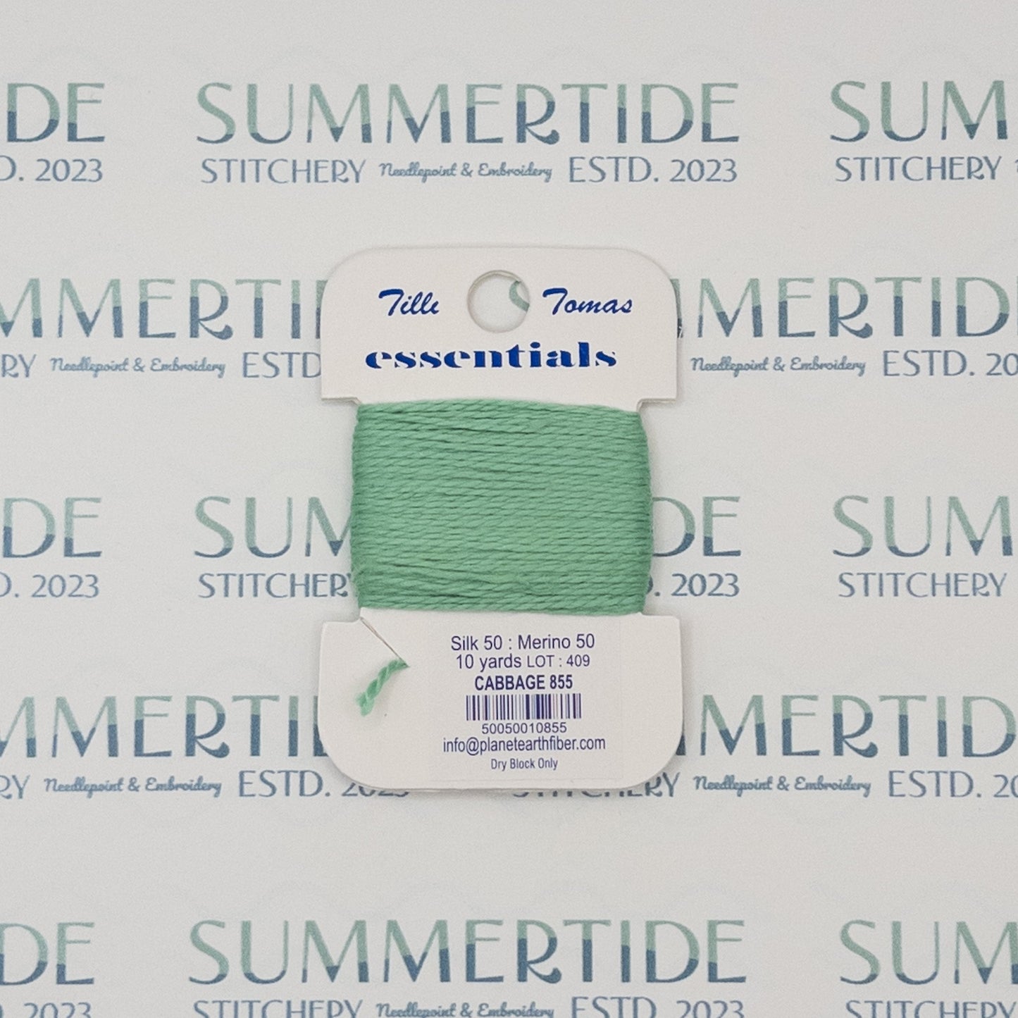 Tilli Tomas Essentials 855 Cabbage - Summertide Stitchery - Planet Earth Fibers
