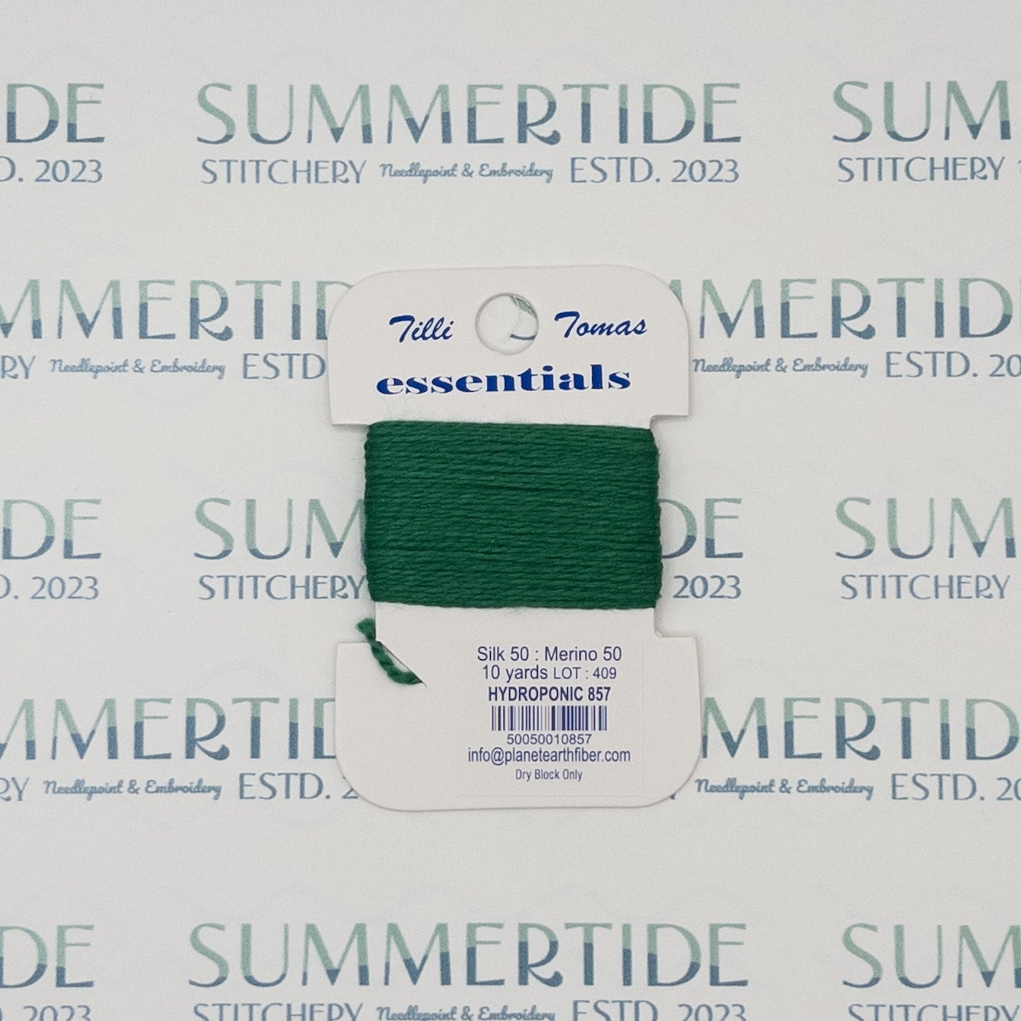 Tilli Tomas Essentials 857 Hydroponic - Summertide Stitchery - Planet Earth Fibers