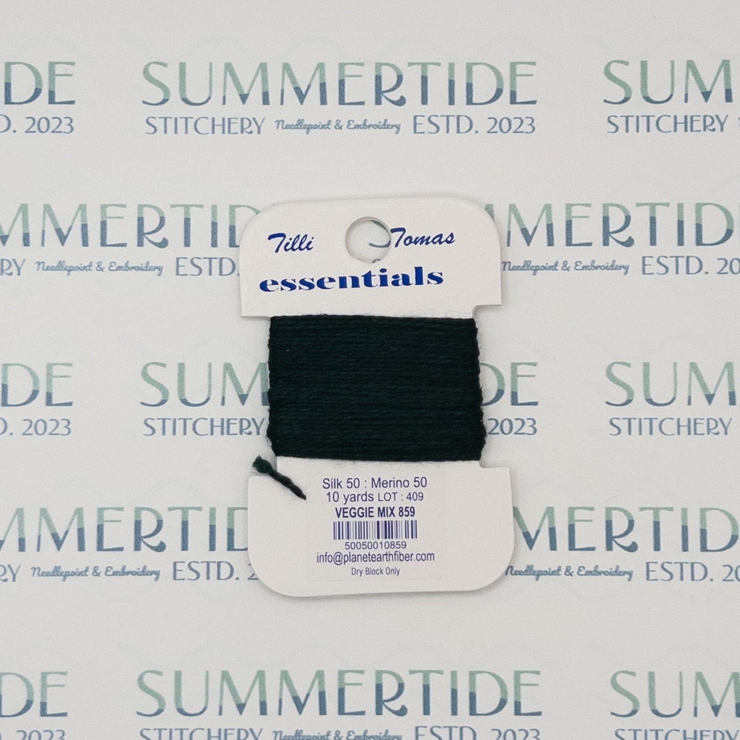 Tilli Tomas Essentials 859 Veggie Mix - Summertide Stitchery - Planet Earth Fibers