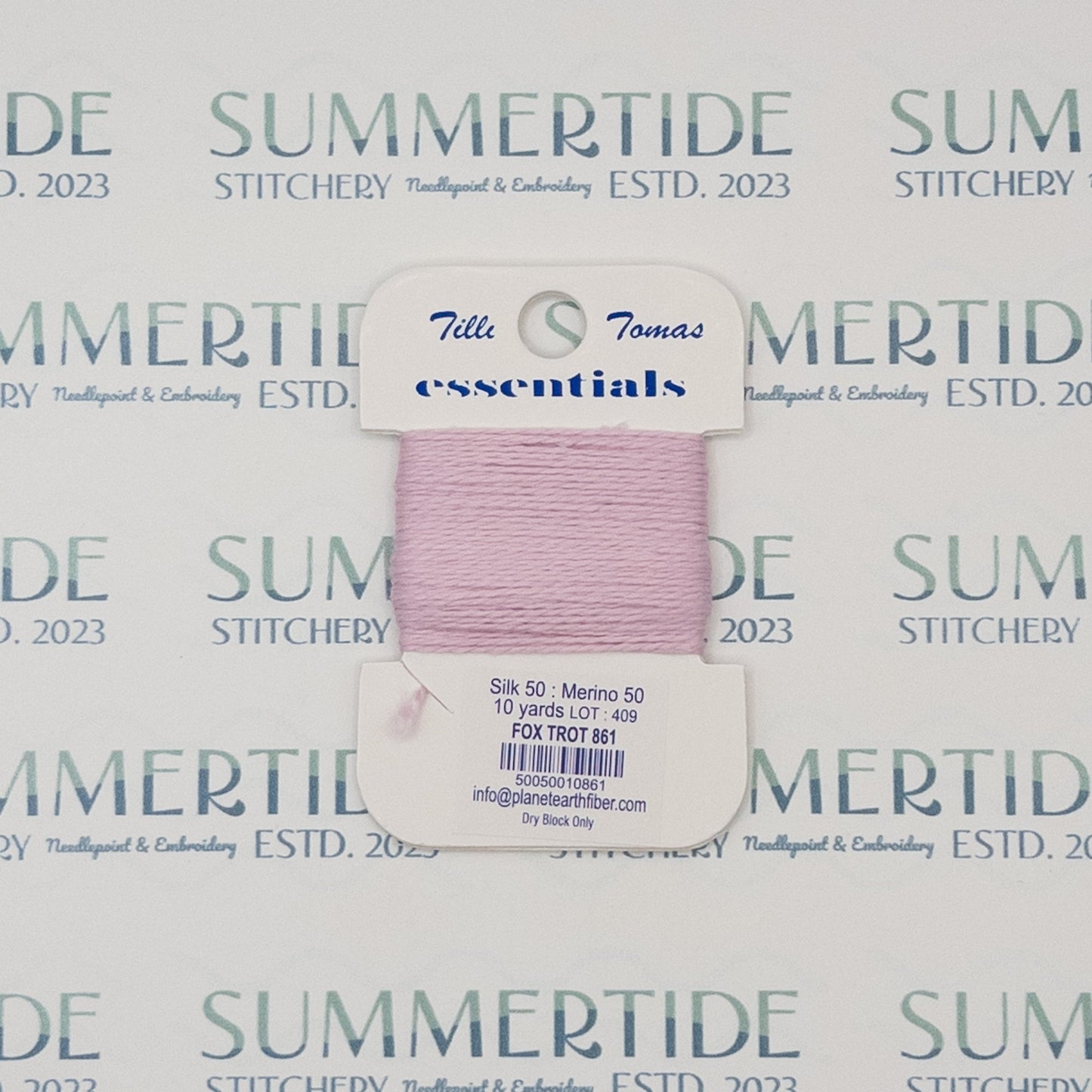 Tilli Tomas Essentials 861 Fox Trot - Summertide Stitchery - Planet Earth Fibers