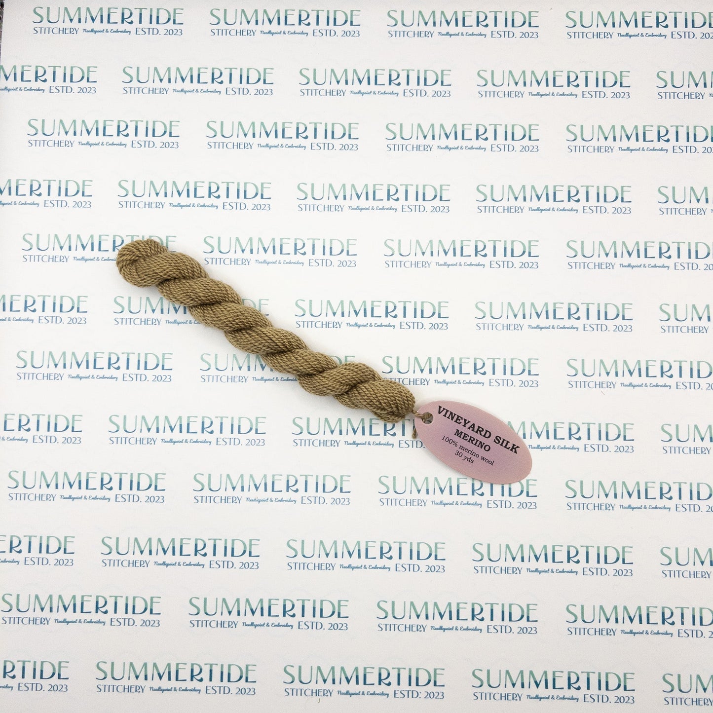 Vineyard Merino M - 1127 Beach - Summertide Stitchery - Wiltex Threads