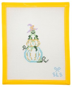 Frog On Pumpkins - Summertide Stitchery - SLS