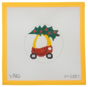 Little Tykes Christmas Cozy Coupe - Summertide Stitchery - VNG Canvas