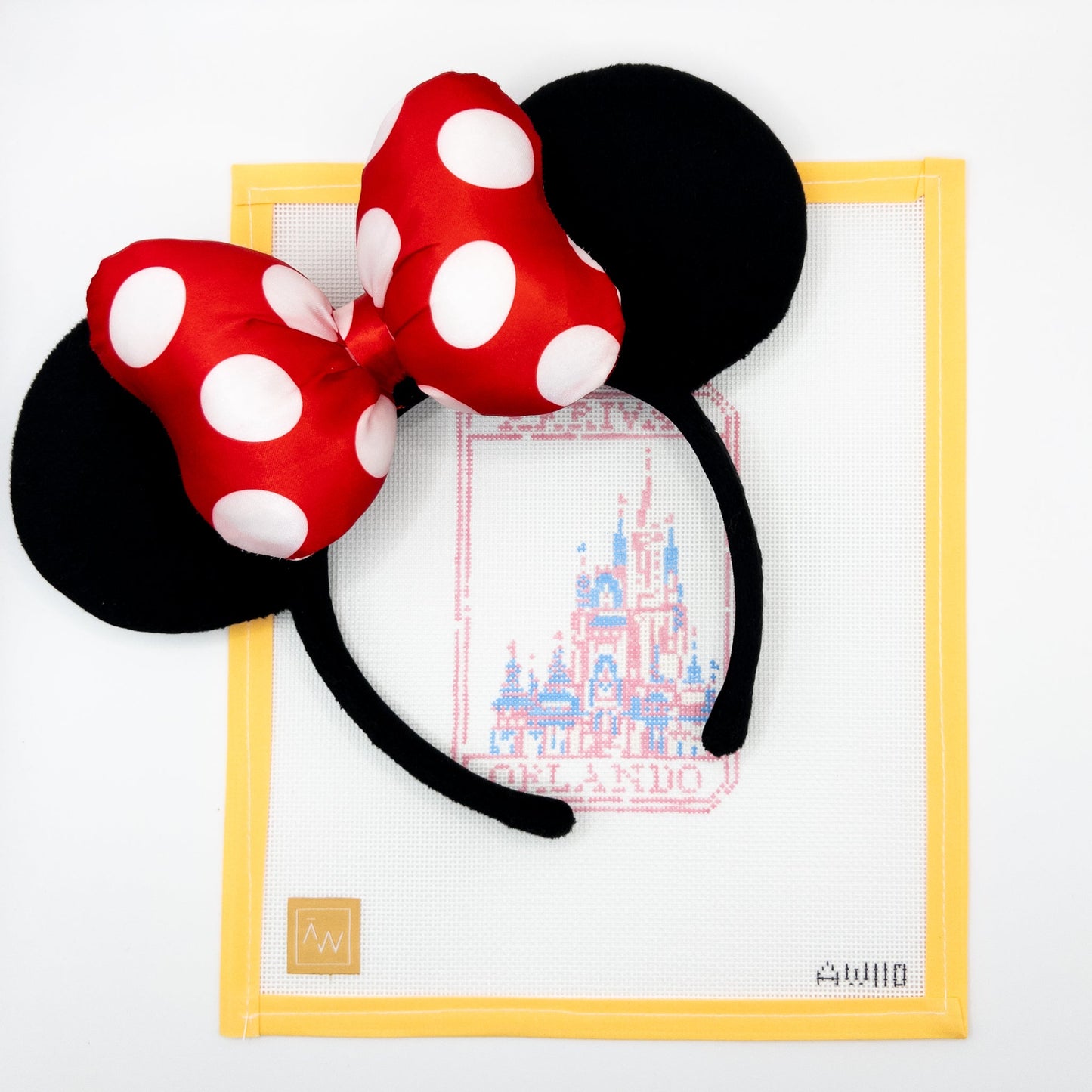 Orlando Passport Stamp - Summertide Stitchery - Audrey Wu