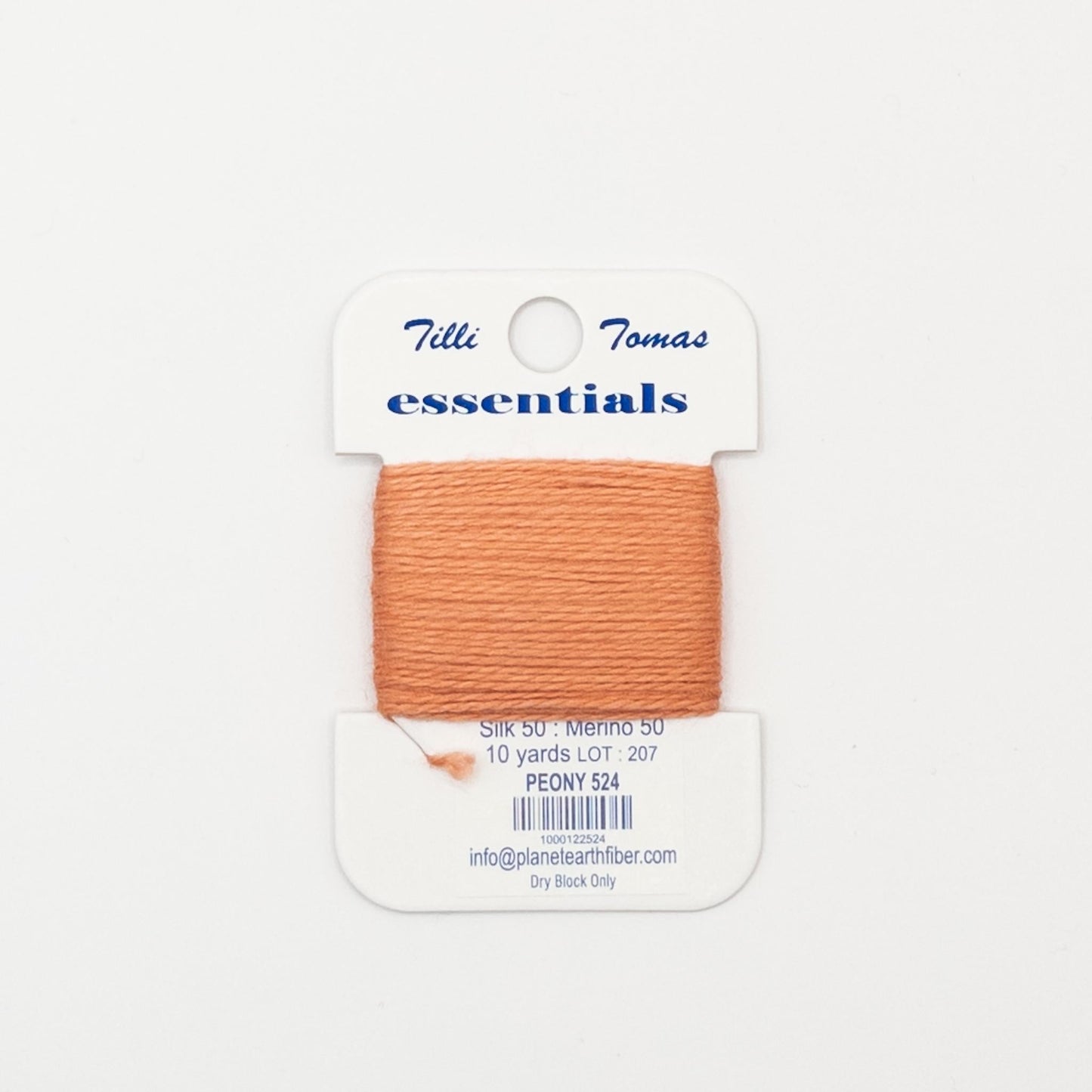 Tilli Tomas Essentials 524 Peony - Summertide Stitchery - Planet Earth Fibers