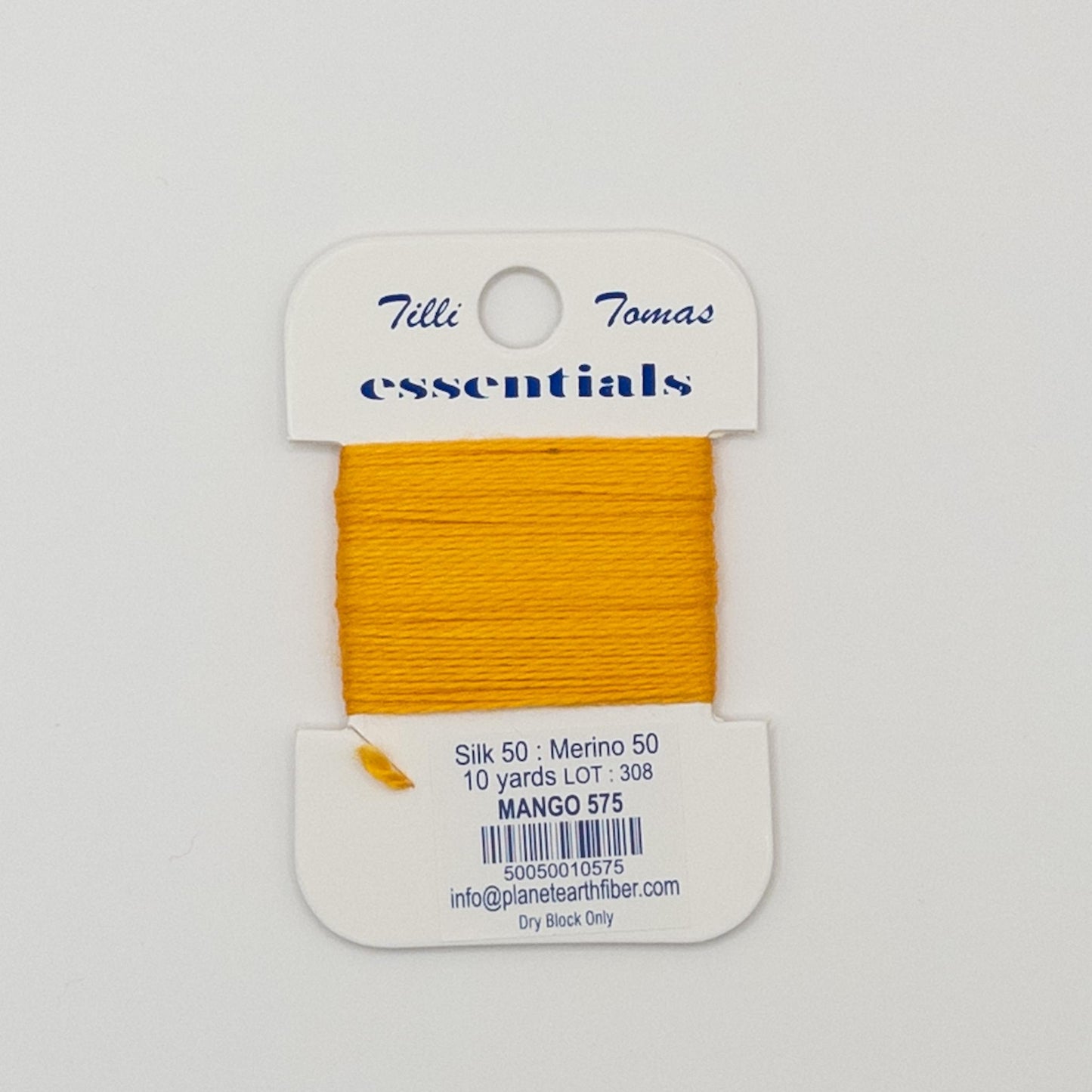 Tilli Tomas Essentials 575 Mango - Summertide Stitchery - Planet Earth Fibers
