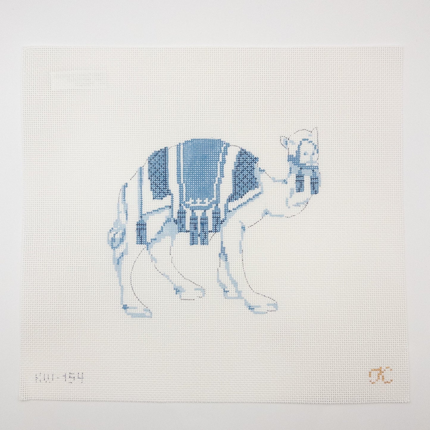 Wedgewood Nativity Camel Needlepoint Canvas - Summertide Stitchery - Kate Woodward